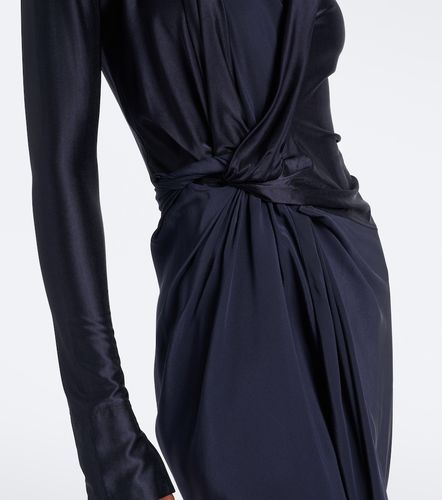 Vestido largo Lea de jersey drapeado - Victoria Beckham - Modalova