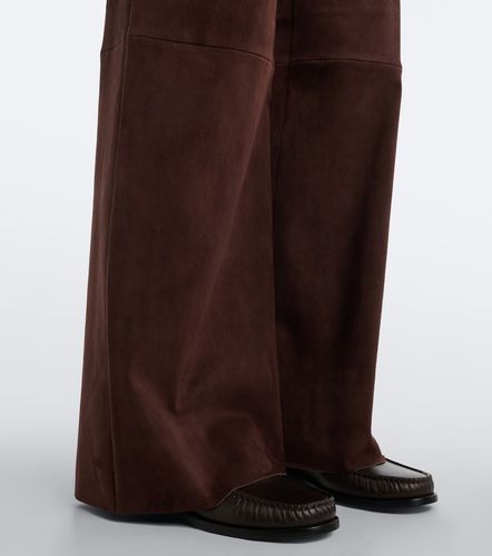 Lilou Ten suede wide-leg pants - Stouls - Modalova