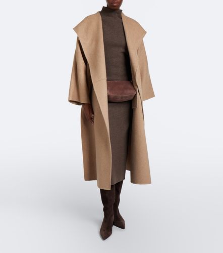 Hooded camel hair and mohair coat - Max Mara - Modalova