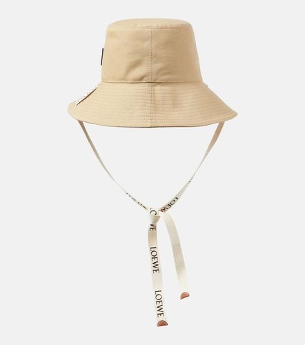 Loewe Logo canvas bucket hat - Loewe - Modalova