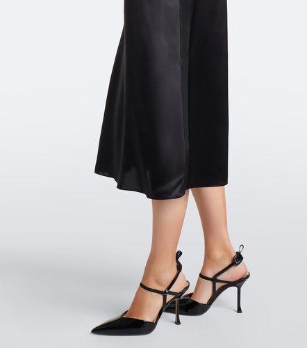 Midikleid aus Seidengeorgette und Satin - Fendi - Modalova
