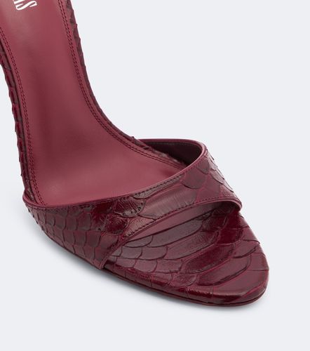 Mules Lidia de piel grabada - Paris Texas - Modalova
