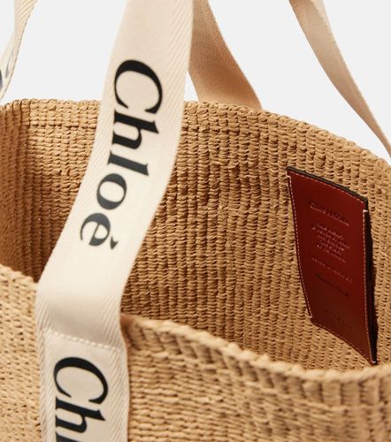 X Mifuko Woody Large raffia tote - Chloe - Modalova