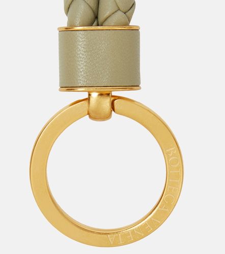 Intreccio leather keyring - Bottega Veneta - Modalova
