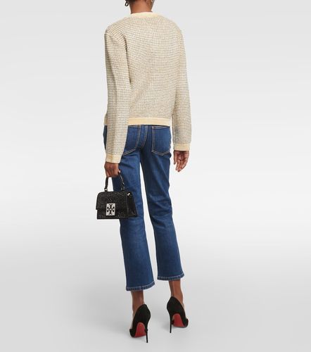 Tory Burch Cardigan Kendra aus Samt - Tory Burch - Modalova