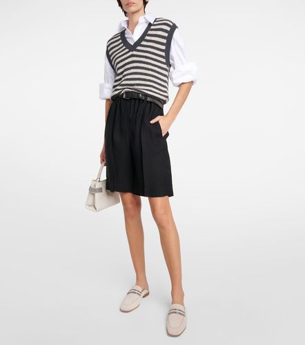 Brunello Cucinelli Shorts aus Twill - Brunello Cucinelli - Modalova