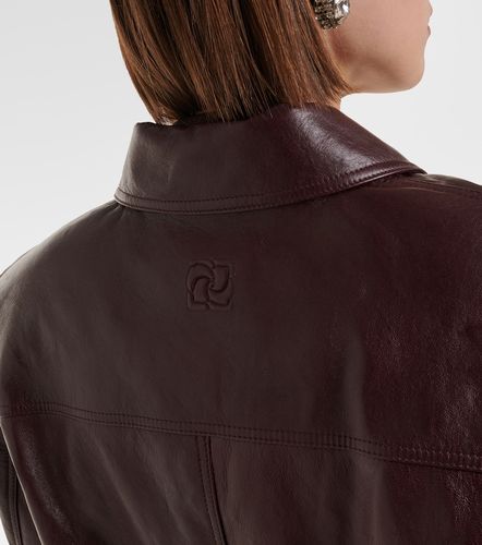 Chaqueta oversized de piel - Magda Butrym - Modalova