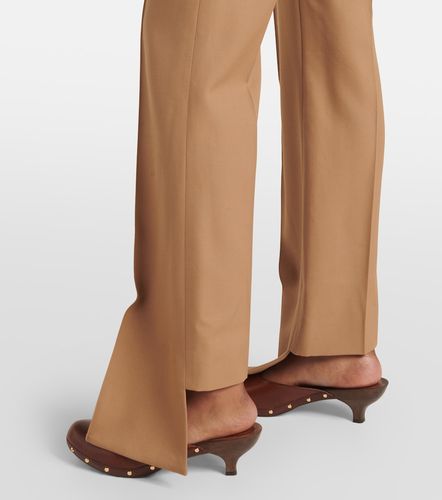Chloe Mid-rise wool straight pants - Chloe - Modalova