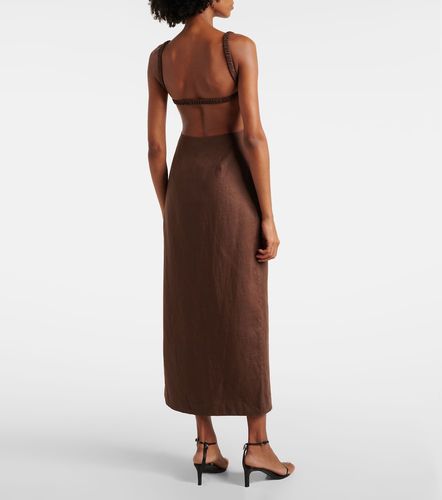 SIR Linen midi dress - SIR - Modalova