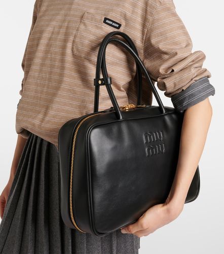 Miu Miu Tote Medium de piel - Miu Miu - Modalova