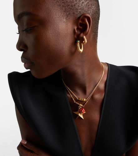 Baba Small 18kt single earring with diamonds - Marie Lichtenberg - Modalova