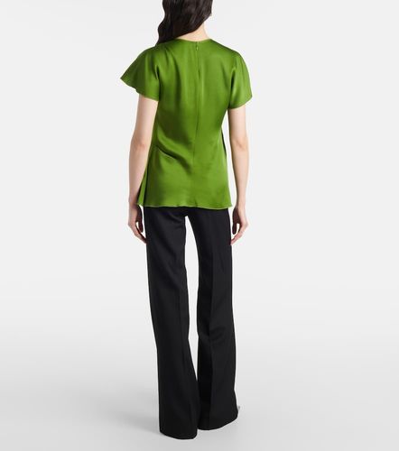 Victoria Beckham Top in satin - Victoria Beckham - Modalova