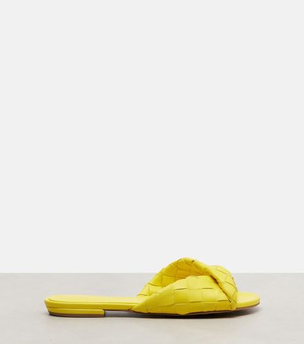 Blink Intrecciato leather slides - Bottega Veneta - Modalova