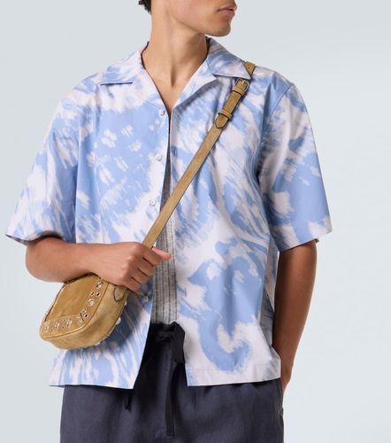 Camicia bowling in cotone con stampa - Commas - Modalova