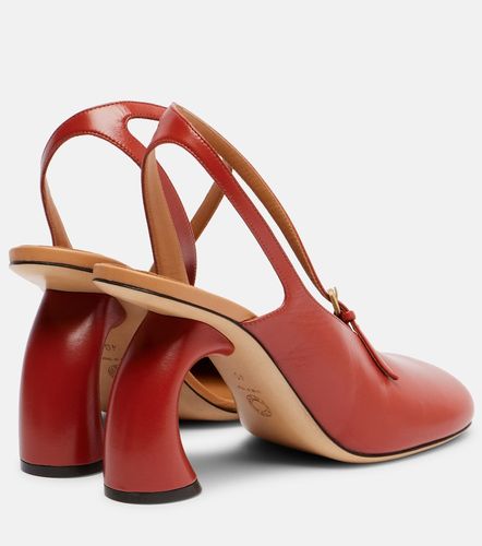 Leather slingback pumps - Dries Van Noten - Modalova