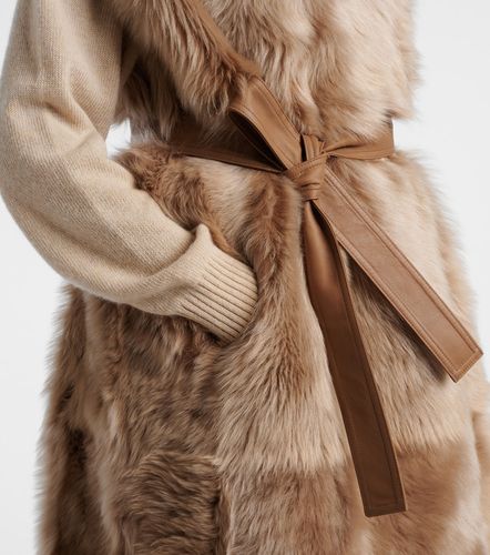 Cappotto reversibile in shearling - Yves Salomon - Modalova