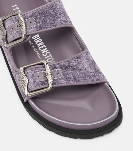 Arizona velvet slides - Birkenstock 1774 - Modalova