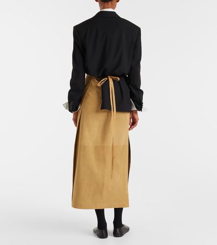 The Row Danas suede wrap skirt - The Row - Modalova
