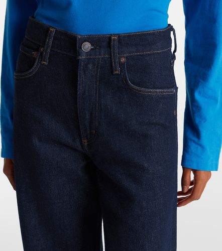 Jeans Ren Crop a vita alta e gamba larga - Agolde - Modalova