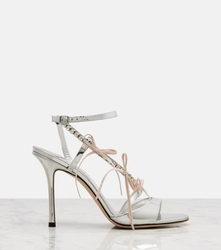 Lula 100 metallic leather sandals - Jimmy Choo - Modalova