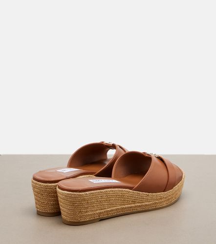 Sandali Leda in pelle con platform - Jimmy Choo - Modalova