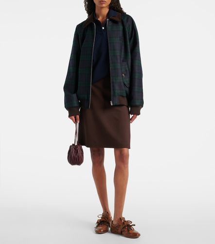 Secchiello in pelle matelassé - Miu Miu - Modalova