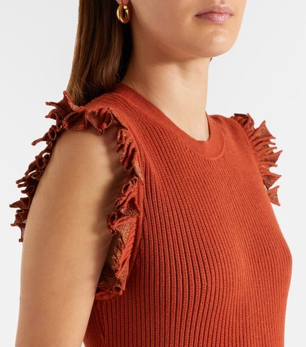 Vestido midi Noelle de lamé - Ulla Johnson - Modalova