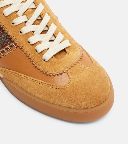 Sneakers Pegaso aus Leder mit Veloursleder - Etro - Modalova