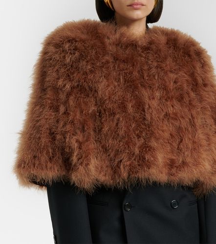 Chaqueta de plumas cropped - Yves Salomon - Modalova