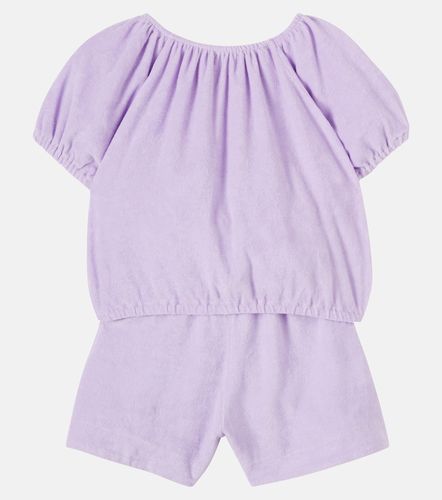 Set Judy de top y shorts de mezcla de algodón - Cozmo - Modalova