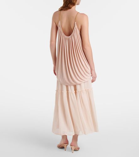 Xu Zhi Gathered chiffon maxi skirt - Xu Zhi - Modalova