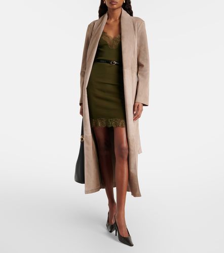 Nour Hammour Gallery suede coat - Nour Hammour - Modalova