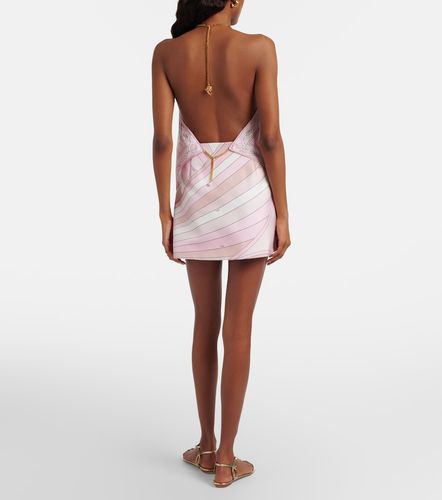 Minifalda Iride de sarga de seda - Pucci - Modalova