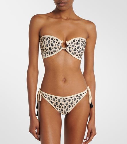 Top de bikini estampado - Johanna Ortiz - Modalova