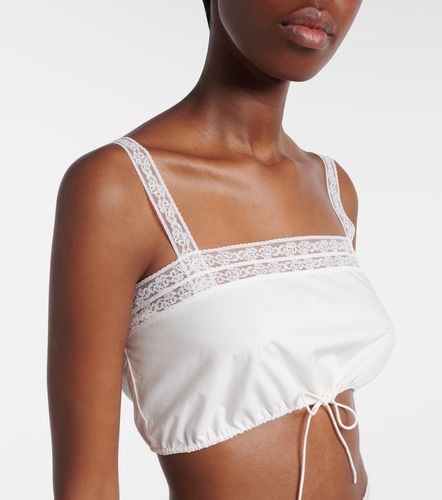 Crop top Renee de algodón con encaje - Faithfull - Modalova