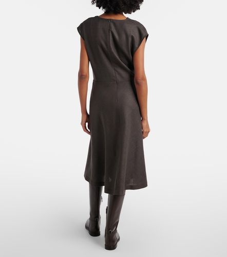 Abito midi in misto lana - Brunello Cucinelli - Modalova