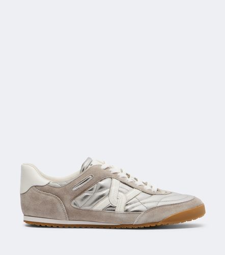 Sneakers in pelle matelassé con suede - Veronica Beard - Modalova