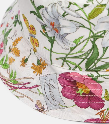 Gucci Hut Gucci Flora aus Seide - Gucci - Modalova