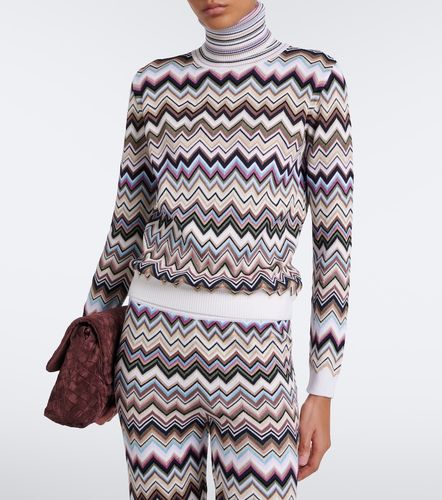 Missoni Zickzack-Rollkragenpullover - Missoni - Modalova