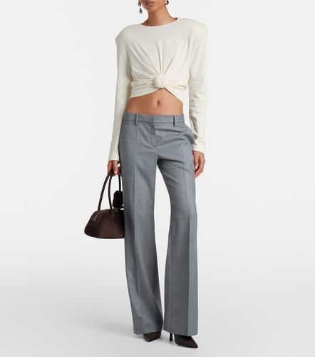 Top cropped en mezcla de algodón - Magda Butrym - Modalova