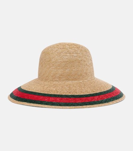Gucci Web Stripe woven sun hat - Gucci - Modalova