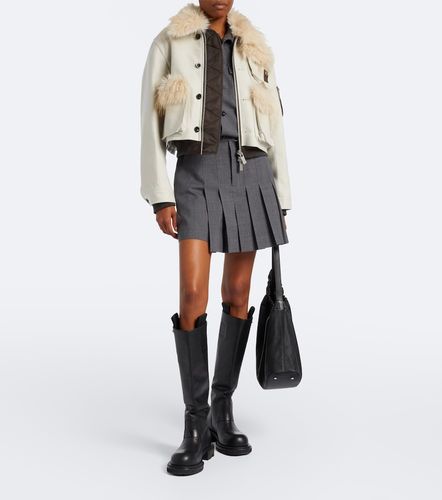 Sacai Wool blouson jacket - Sacai - Modalova
