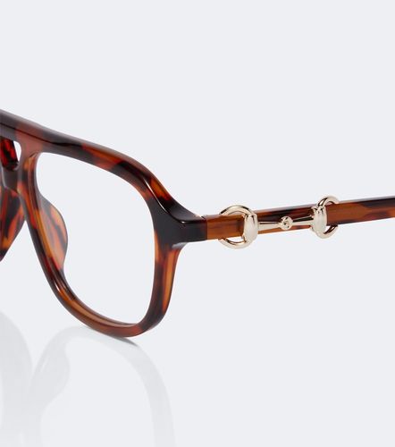 Gucci Occhiali navigator Horsebit - Gucci - Modalova