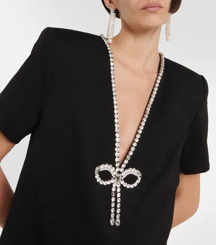 Area Vestido de jersey con lazo - Area - Modalova