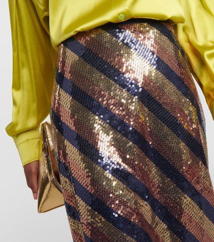Gonna midi Kelly con paillettes - Rixo - Modalova