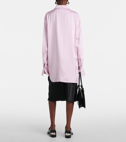 Jil Sander Camicia Powder in satin - Jil Sander - Modalova
