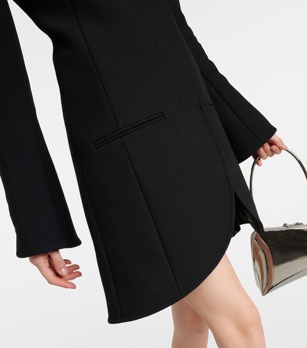 Courreges Ellipse crepe coat - Courreges - Modalova