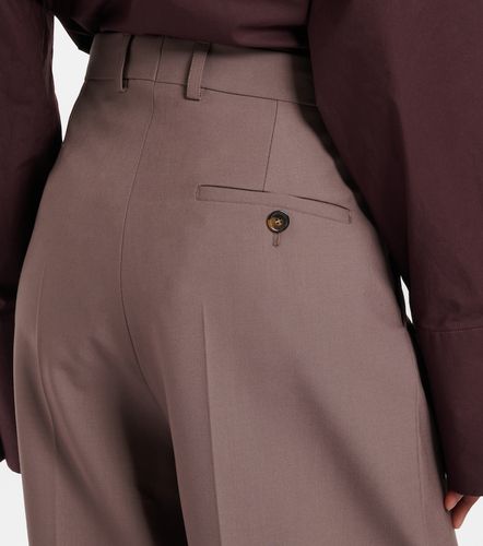 Wool wide-leg pants - Stella McCartney - Modalova