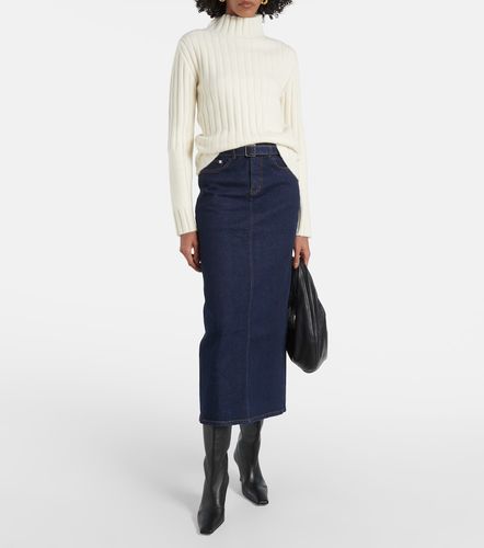 Falda midi Calder de denim - Proenza Schouler - Modalova