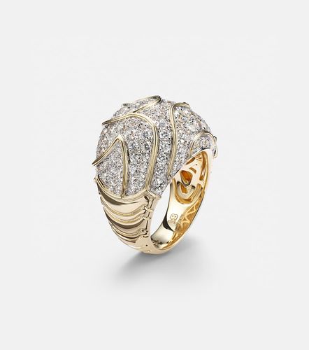 Onda Bombe 18kt ring with diamonds - Marina B - Modalova